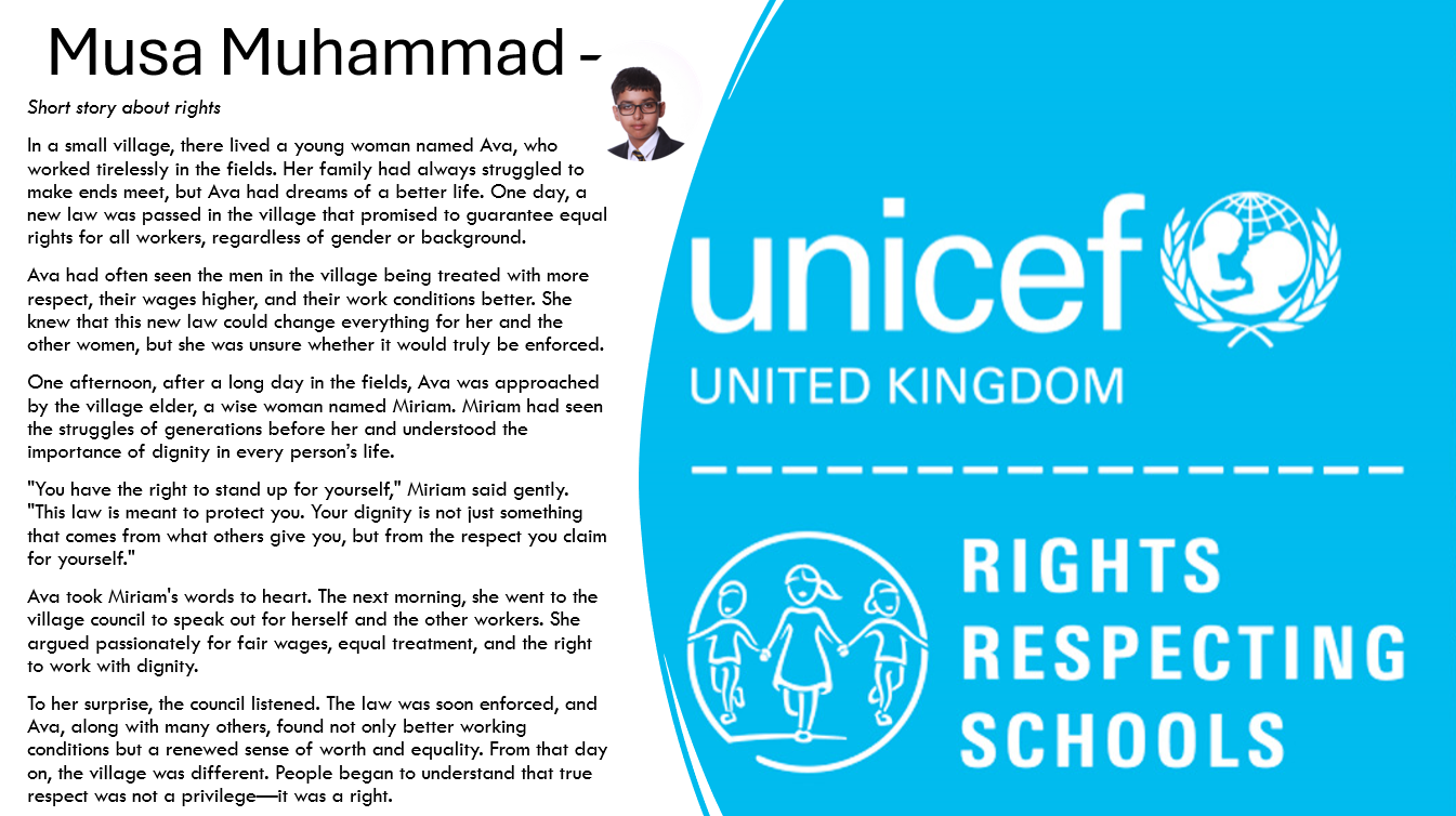 Rights and Respecting Story 2