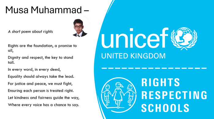 Unicef Student Poem
